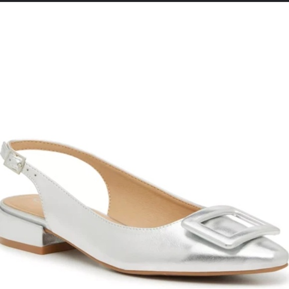 CL By Laundry Sweetie Slingback Flats size 8M - Picture 1 of 5
